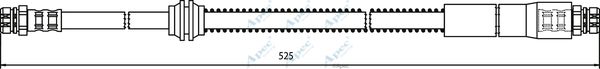 APEC BRAKING Тормозной шланг HOS3716